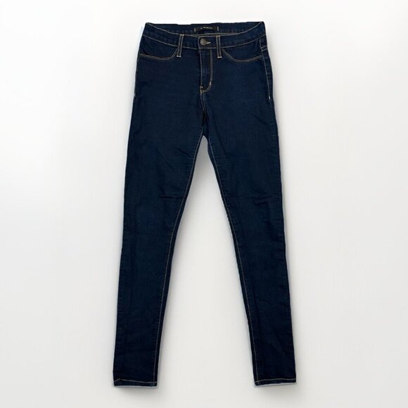 Flying Monkey Women's Skinny Jeans Size 27 Blue Stretch Low Rise Made in USA EUC - Picture 1 of 14
